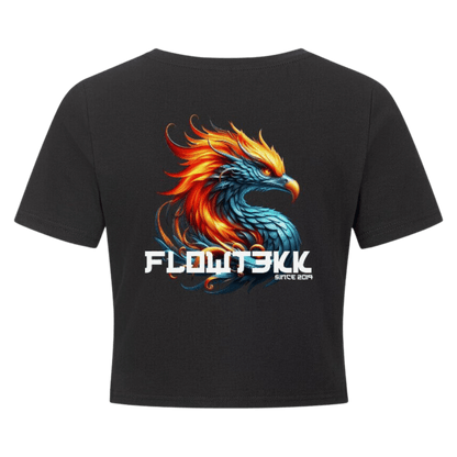 Ladies Cropped Tee - TrippyConsciousnessProduction