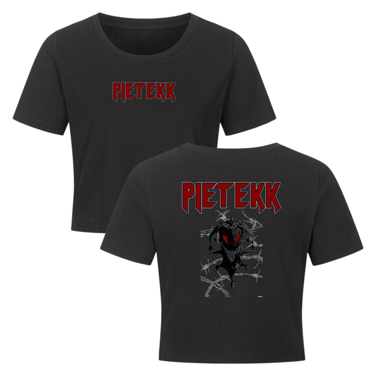 Ladies Cropped Tee - TrippyConsciousnessProduction