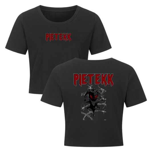 Ladies Cropped Tee - TrippyConsciousnessProduction