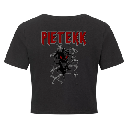 Ladies Cropped Tee - TrippyConsciousnessProduction