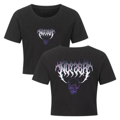 Ladies Cropped Tee - TrippyConsciousnessProduction