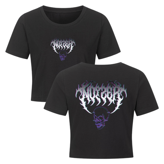 Ladies Cropped Tee - TrippyConsciousnessProduction