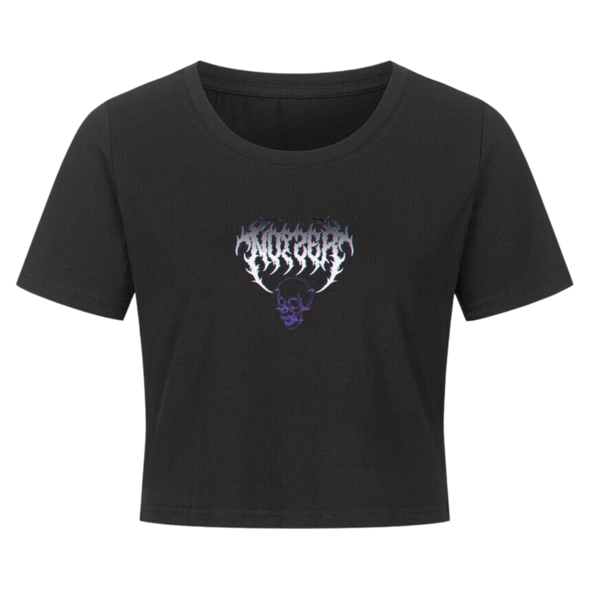 Ladies Cropped Tee - TrippyConsciousnessProduction