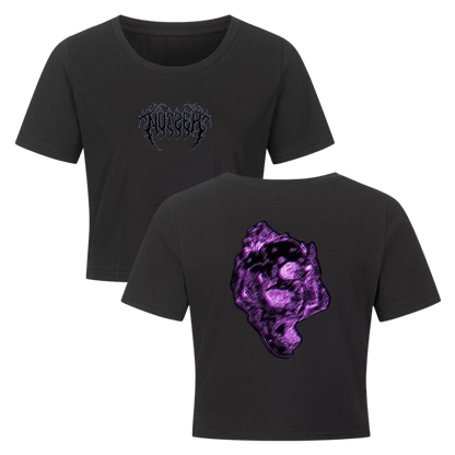 Ladies Cropped Tee - TrippyConsciousnessProduction