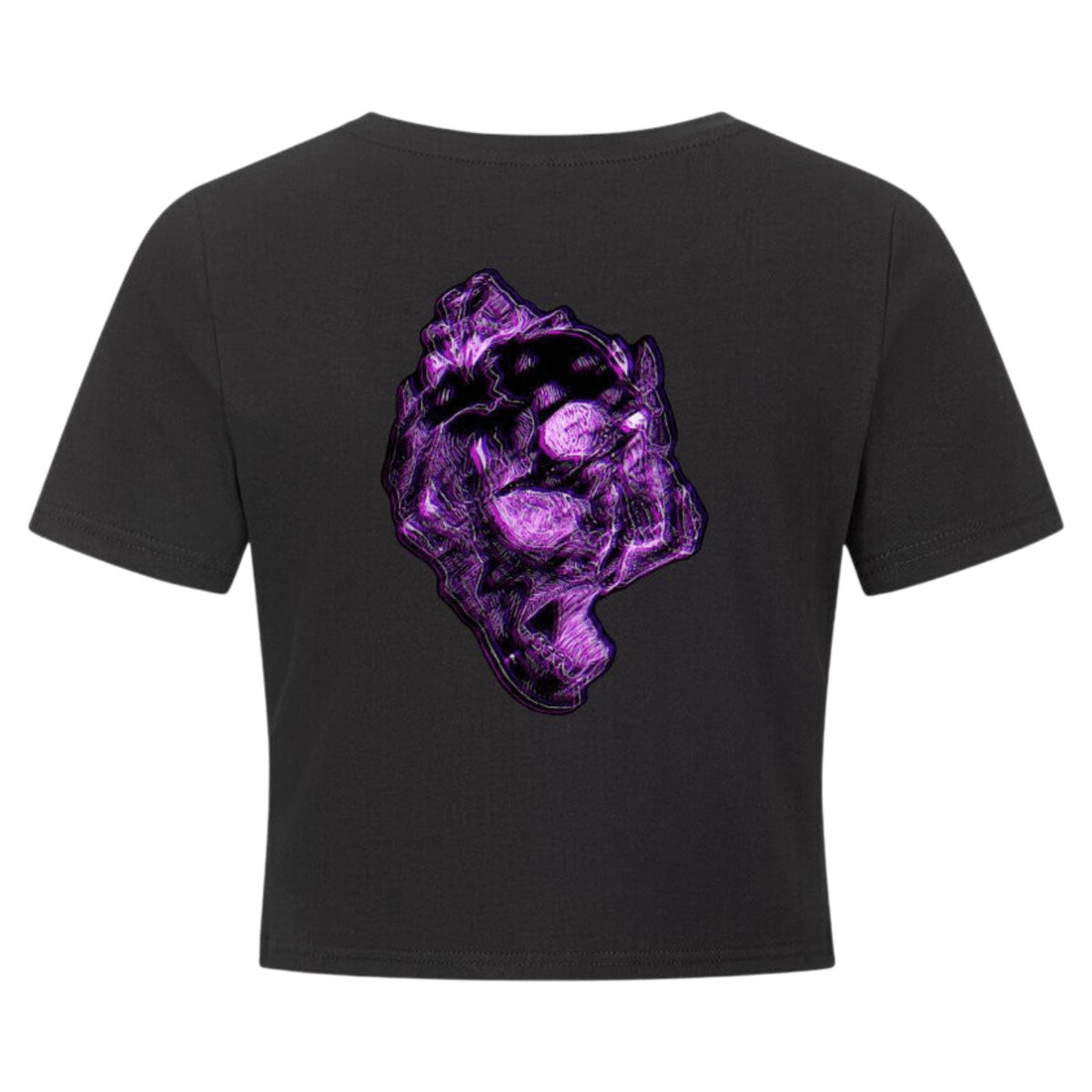 Ladies Cropped Tee - TrippyConsciousnessProduction