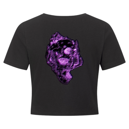 Ladies Cropped Tee - TrippyConsciousnessProduction