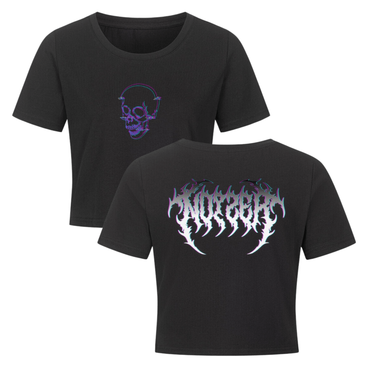 Ladies Cropped Tee - TrippyConsciousnessProduction