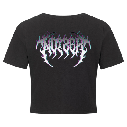 Ladies Cropped Tee - TrippyConsciousnessProduction