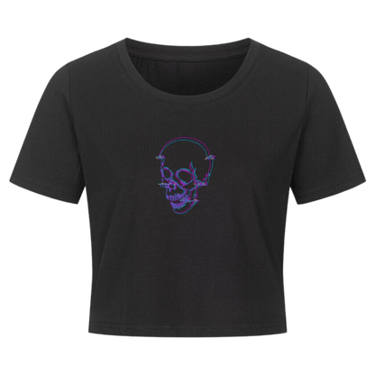 Ladies Cropped Tee - TrippyConsciousnessProduction