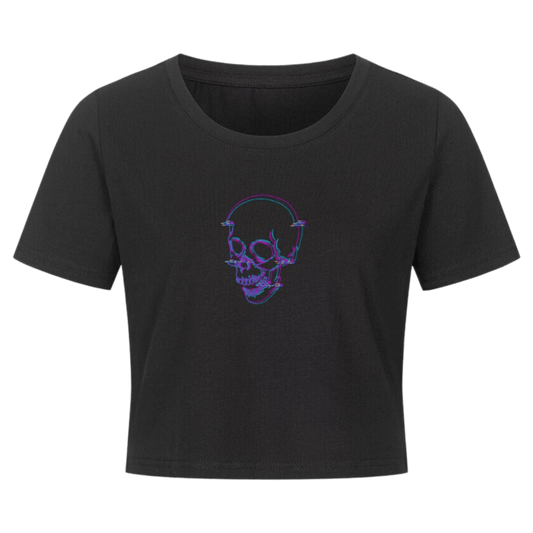 Ladies Cropped Tee - TrippyConsciousnessProduction