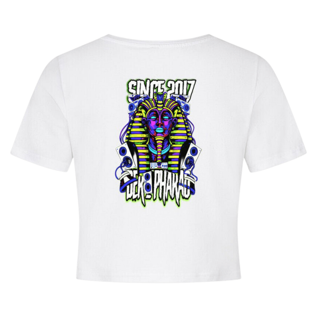 Ladies Cropped Tee - TrippyConsciousnessProduction