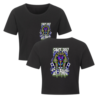 Ladies Cropped Tee - TrippyConsciousnessProduction