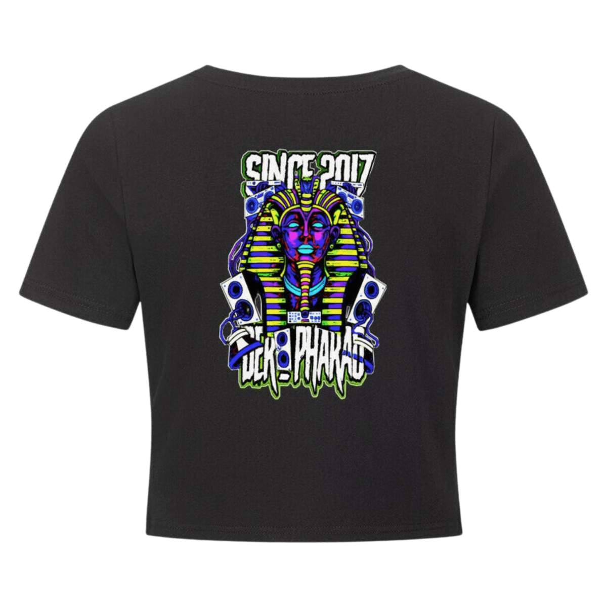 Ladies Cropped Tee - TrippyConsciousnessProduction
