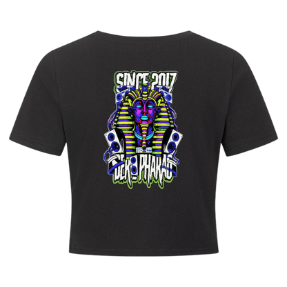 Ladies Cropped Tee - TrippyConsciousnessProduction