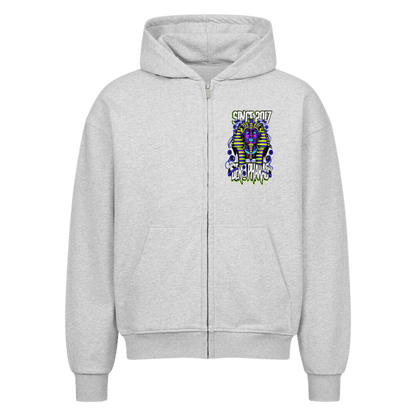 VACANCY Oversized Zipper Hoodie - TrippyConsciousnessProduction