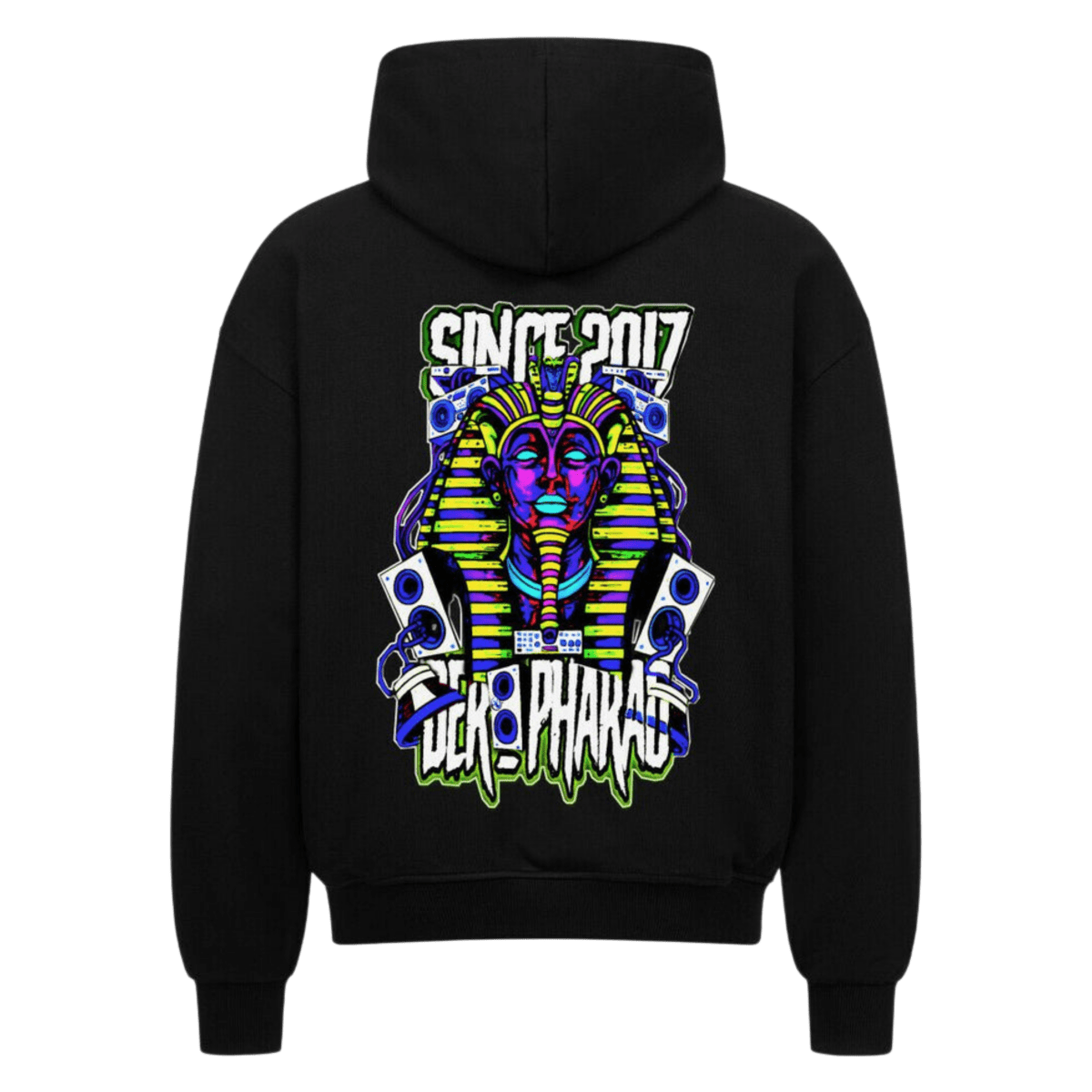 VACANCY Oversized Zipper Hoodie - TrippyConsciousnessProduction