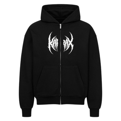 VACANCY Oversized Zipper Hoodie - TrippyConsciousnessProduction