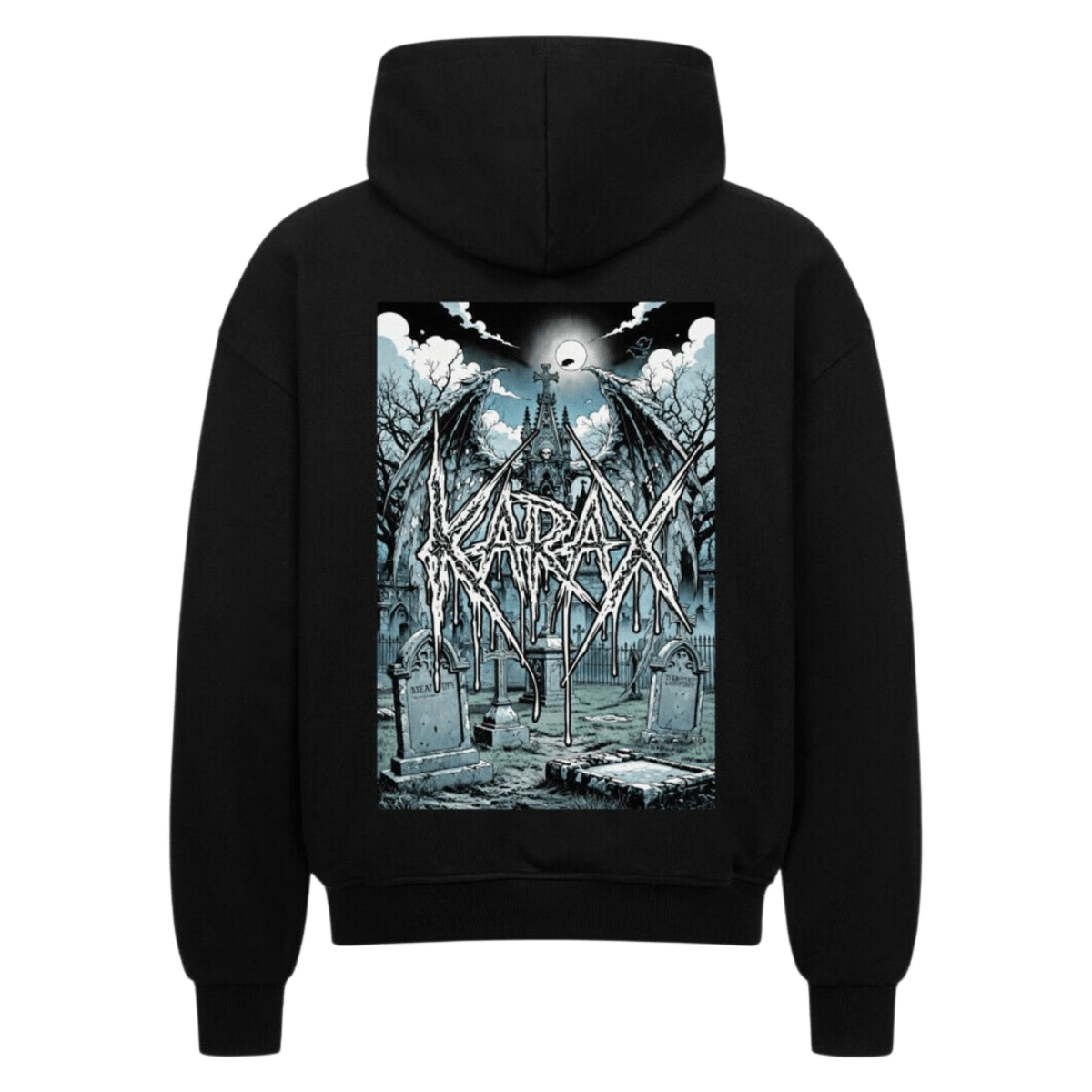 VACANCY Oversized Zipper Hoodie - TrippyConsciousnessProduction