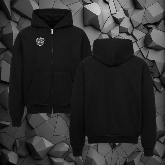 VACANCY Oversized Zipper Hoodie