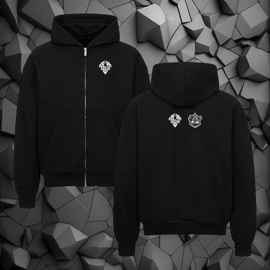 VACANCY Oversized Zipper Hoodie