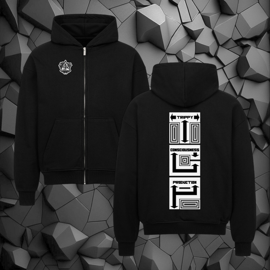 VACANCY Oversized Zipper Hoodie