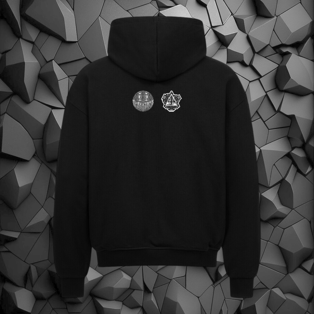 VACANCY Oversized Zipper Hoodie