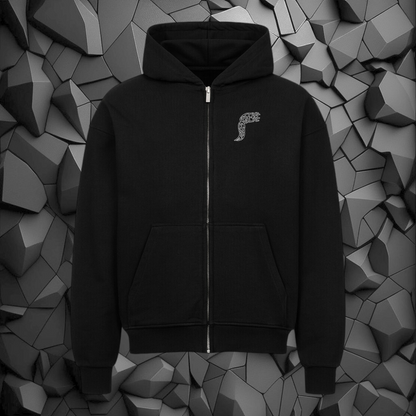 VACANCY Oversized Zipper Hoodie