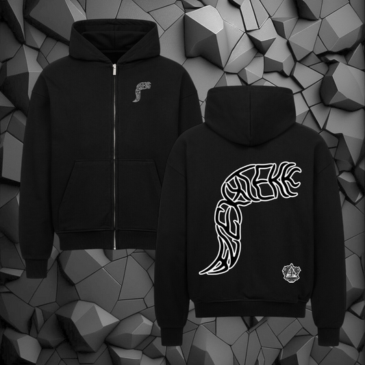 VACANCY Oversized Zipper Hoodie