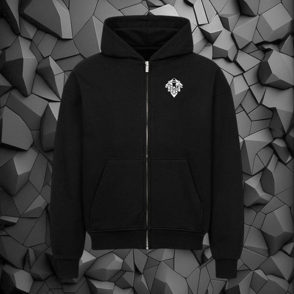 VACANCY Oversized Zipper Hoodie