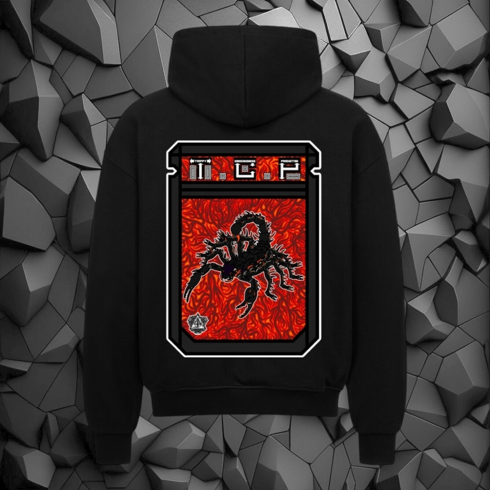 VACANCY Oversized Zipper Hoodie